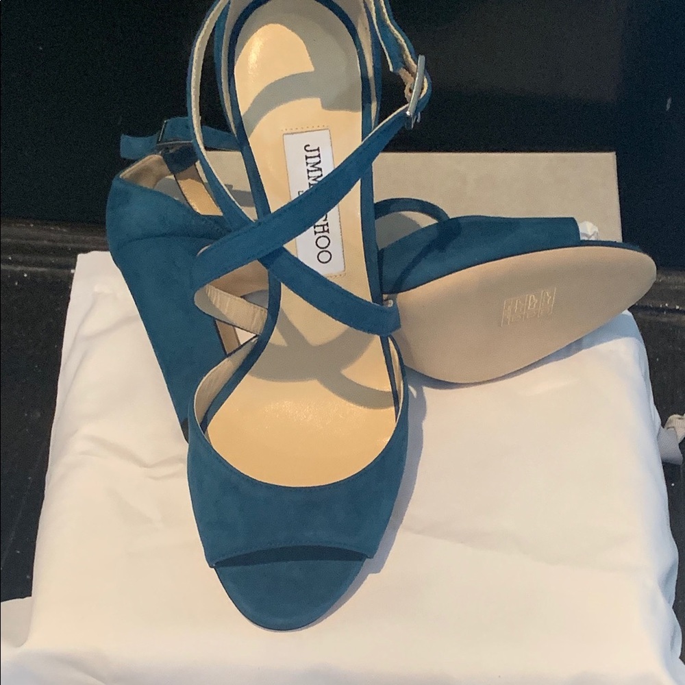 Jimmy Choo Sued sandals